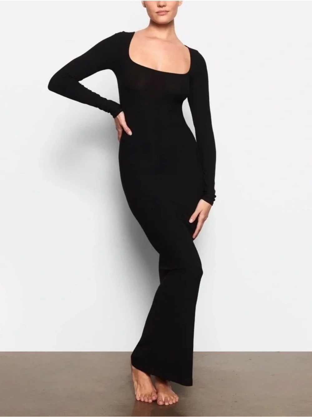 Skims Soft Lounge Ribbed Dress